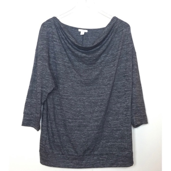 Caslon Tops - Caslon Knit Top Cowl Neck Dolman Sleeves 1